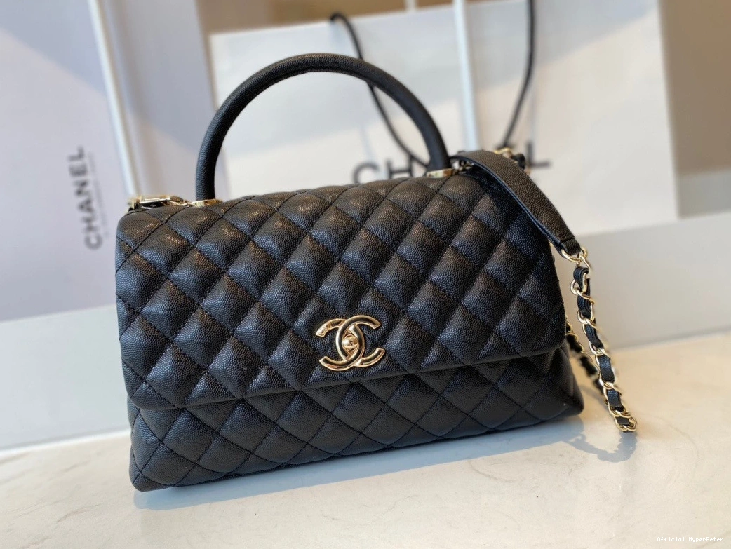 Hyper Peter LARGE HANDLE BAG TOP CHANEL WITH FLAP 0813